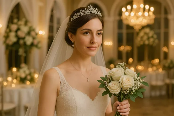 Quels accessoires porter avec une robe de mariée?