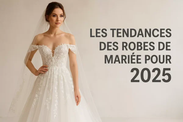 Tendance robe de mariée