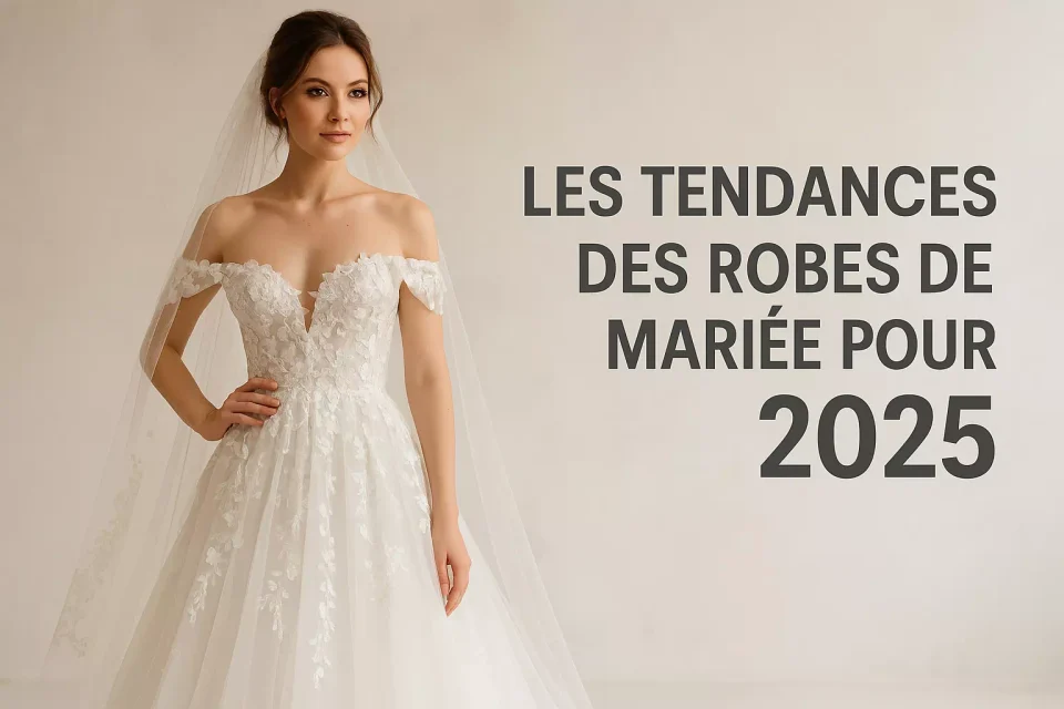 Tendance robe de mariée