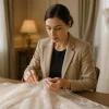 nettoyage robe de mariee