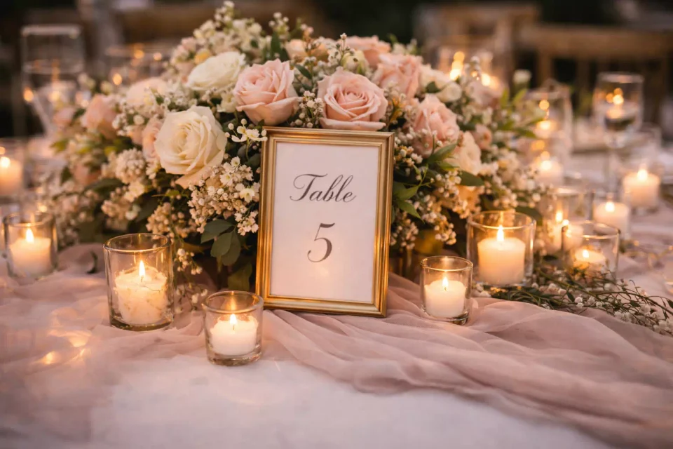 apprenez a decorer la table de votre futur mariage