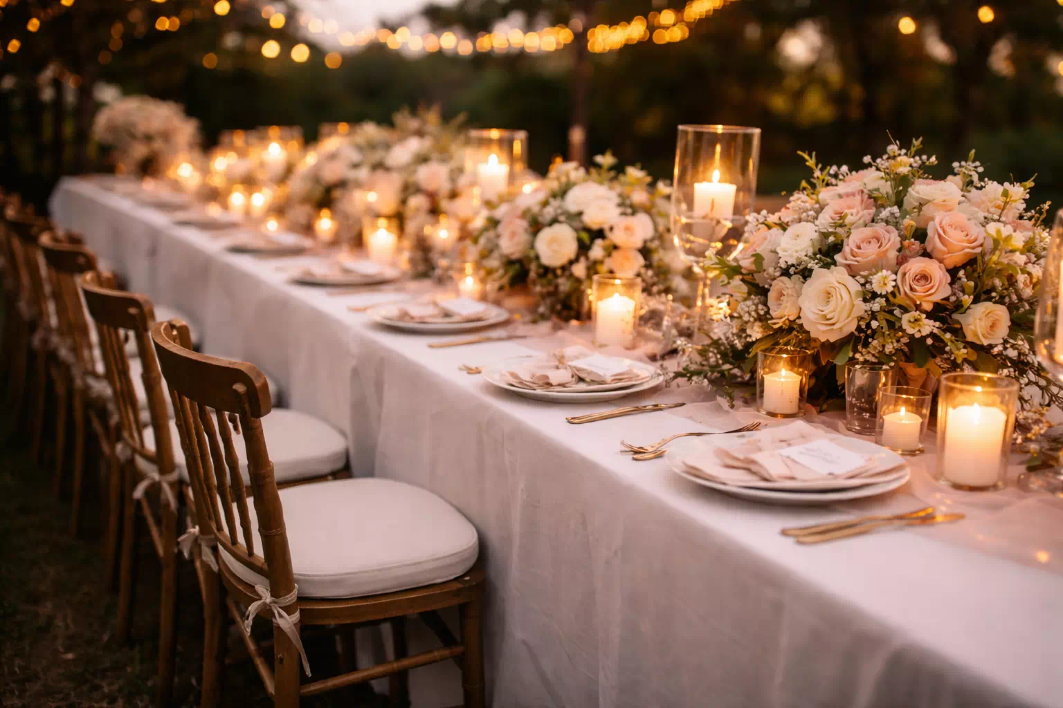 decoration table pour mariage