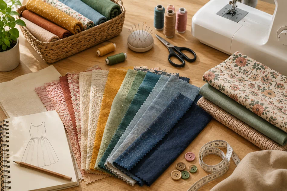 Comment choisir le bon tissu en couture ?