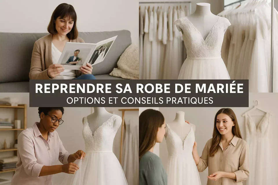 Reprise robe de mariée