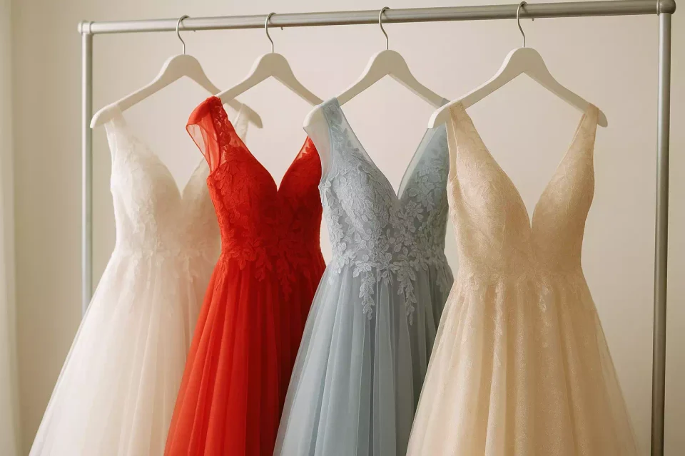 Robe de mariée couleur signification